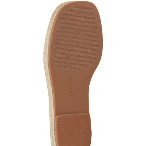 New Lucky Brand Gayte Slide Sandal, Size  7.5 and 8 in Black Textile - Picture 6 of 9